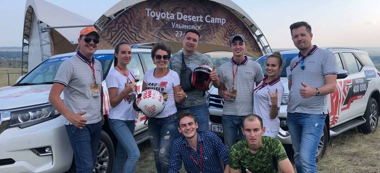 Результаты внедорожного тест-драйва Toyota Desert Camp!